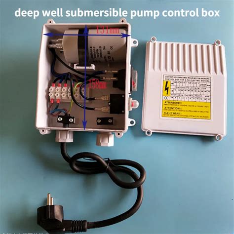 well electrical box|submersible pump control box.